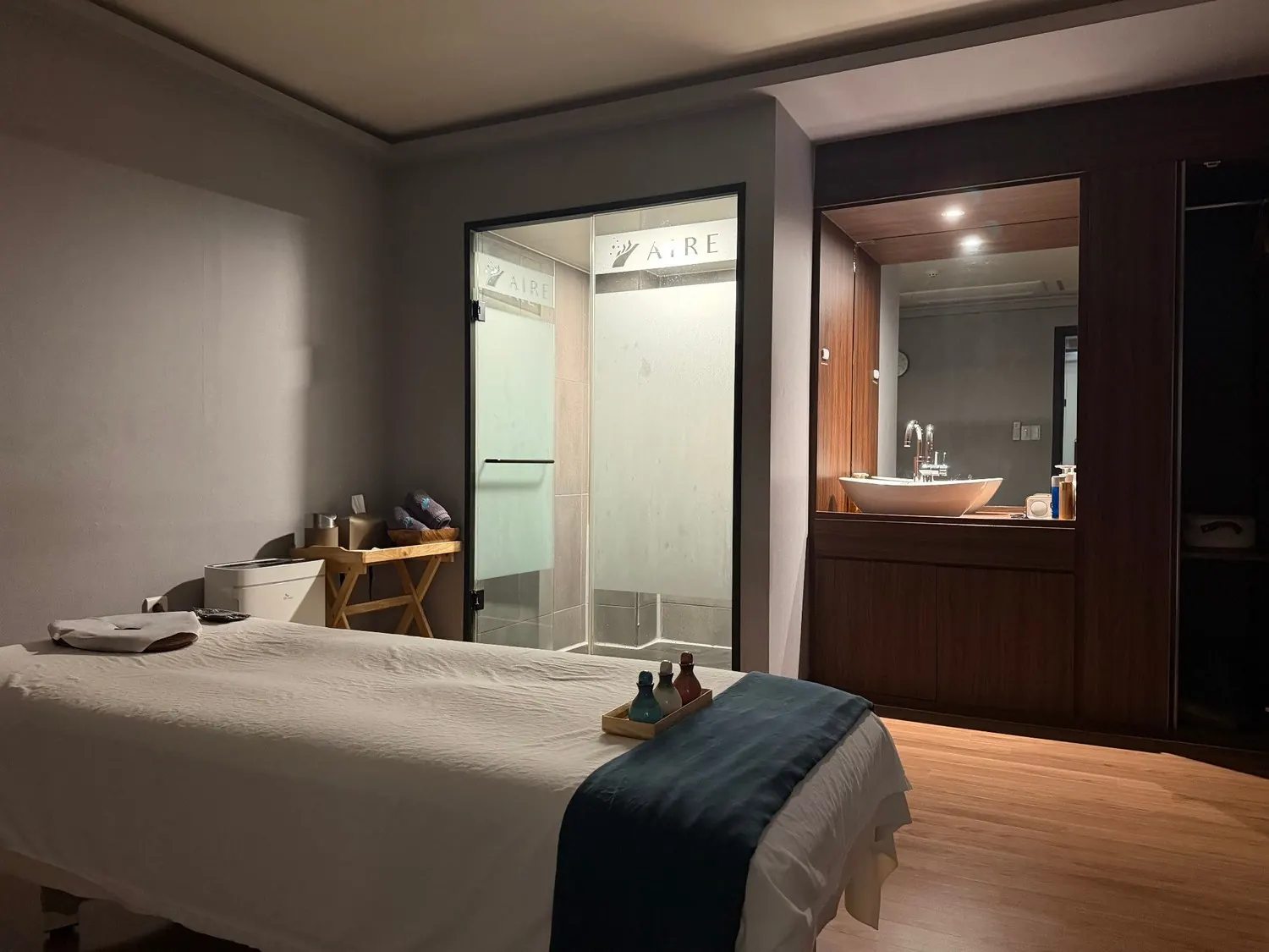 Private treatment room